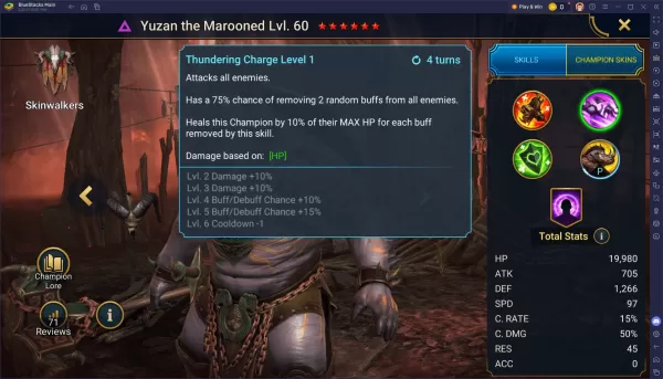 Yuzan bouwen De kastanjebruine raid: Shadow Legends: A Guide