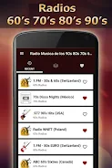 Oldies Radio 60 70 80 90 music Captura de tela 2