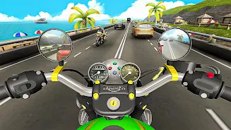 Racing In Moto: Traffic Race Captura de pantalla 3