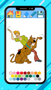 Scooby coloring doo cartoon ga Captura de tela 3