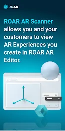 ROAR Augmented Reality App Zrzut ekranu 0