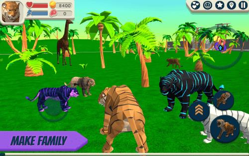 Tiger Simulator 3D Schermafbeelding 1