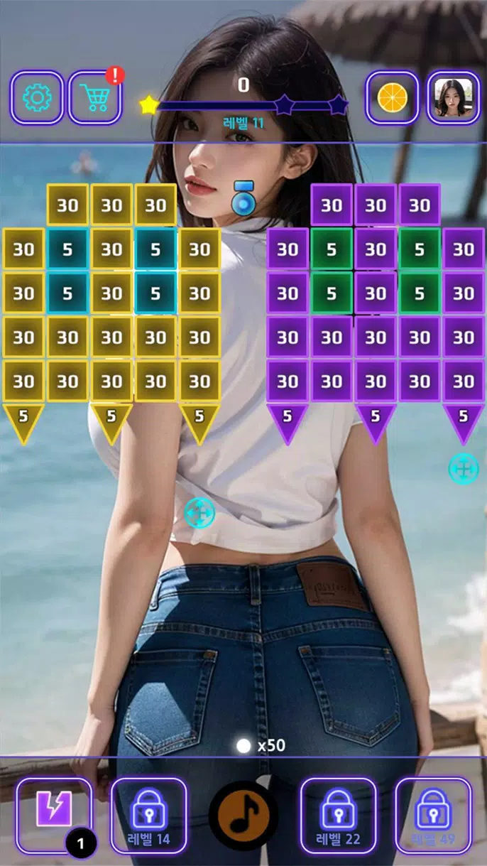 Brick Breaker - AI Girls Скриншот 3