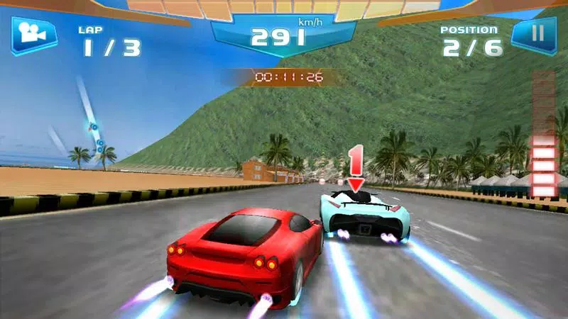 Schermata Fast Racing 3D 1