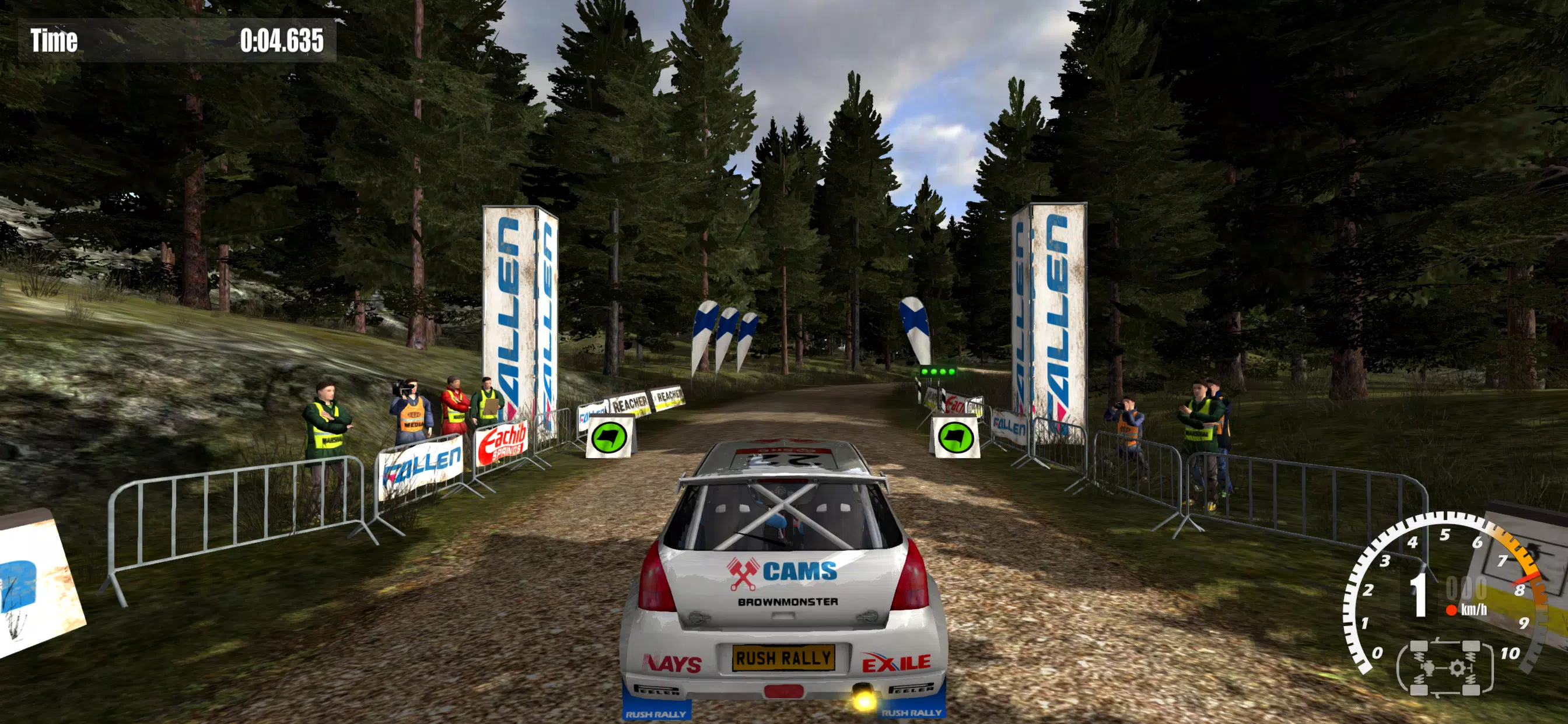 Rush Rally 3 Demo スクリーンショット 0