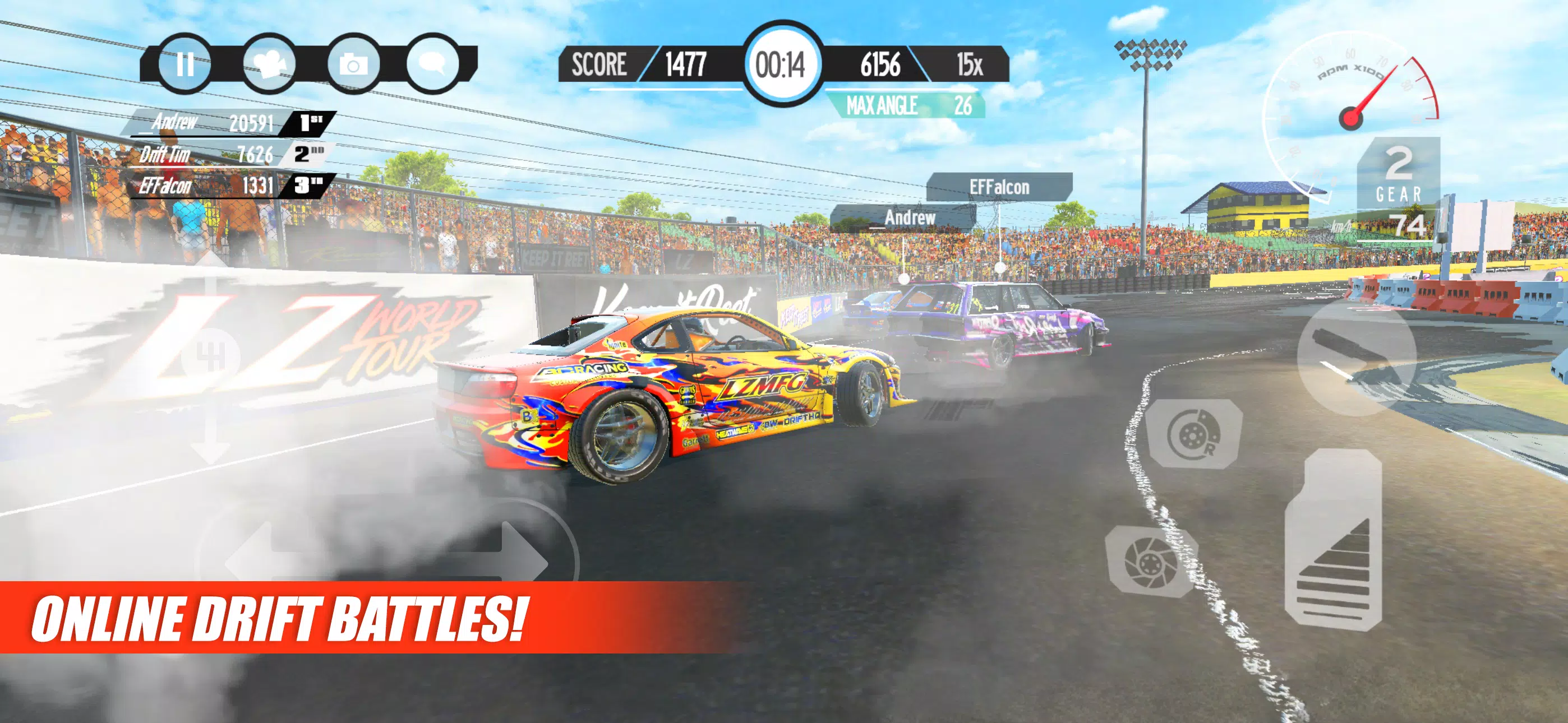 Drift Runner ဖန်သားပြင်ဓာတ်ပုံ 2