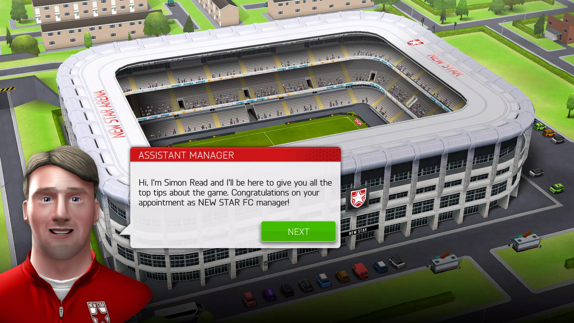 Schermata New Star Manager 2