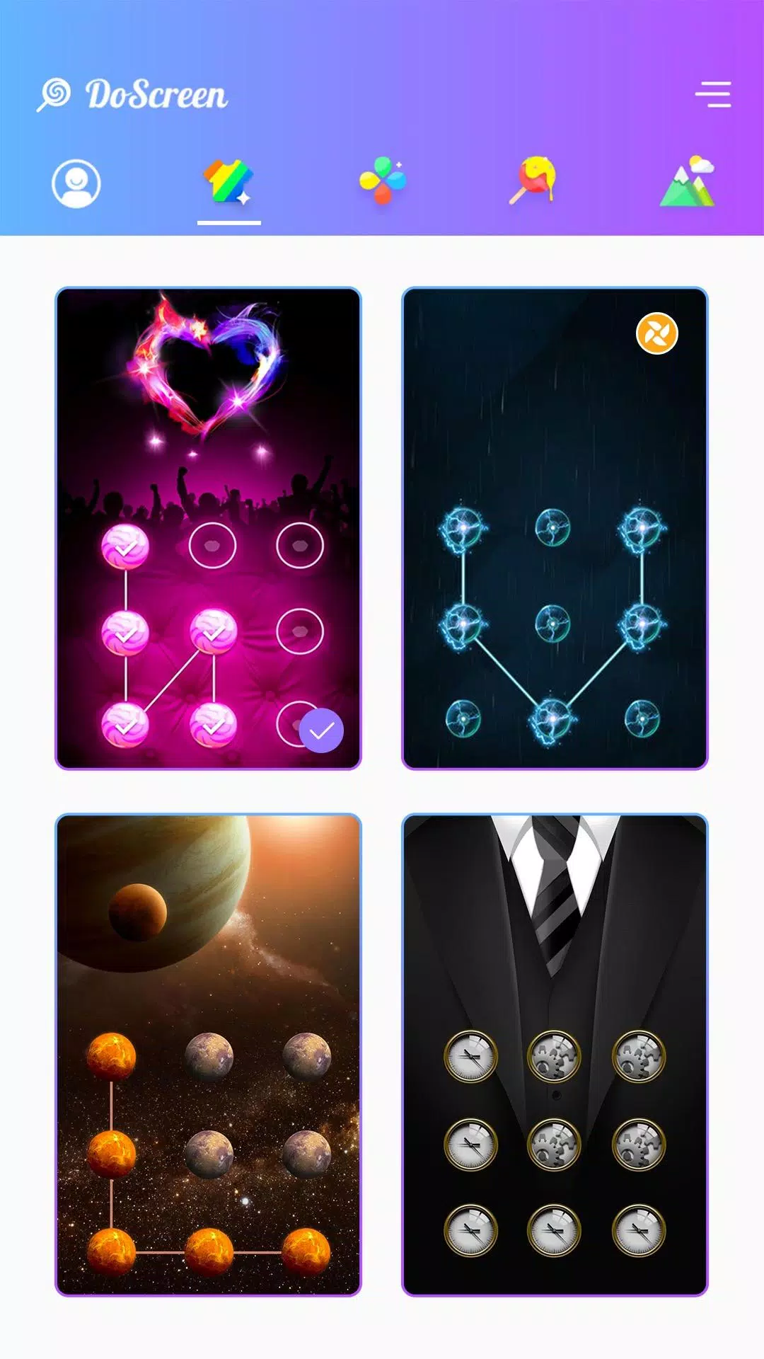 DoScreen Theme MorseCode ဖန်သားပြင်ဓာတ်ပုံ 3