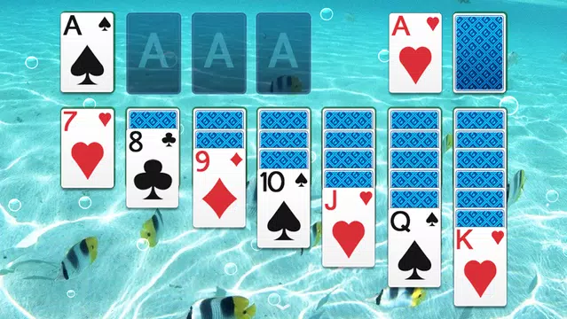 Solitaire: Ocean Blue 스크린샷 3