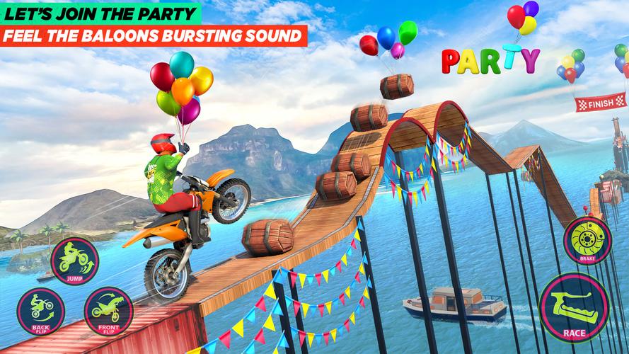 Bike Stunt Game: Tricks Master Скриншот 2