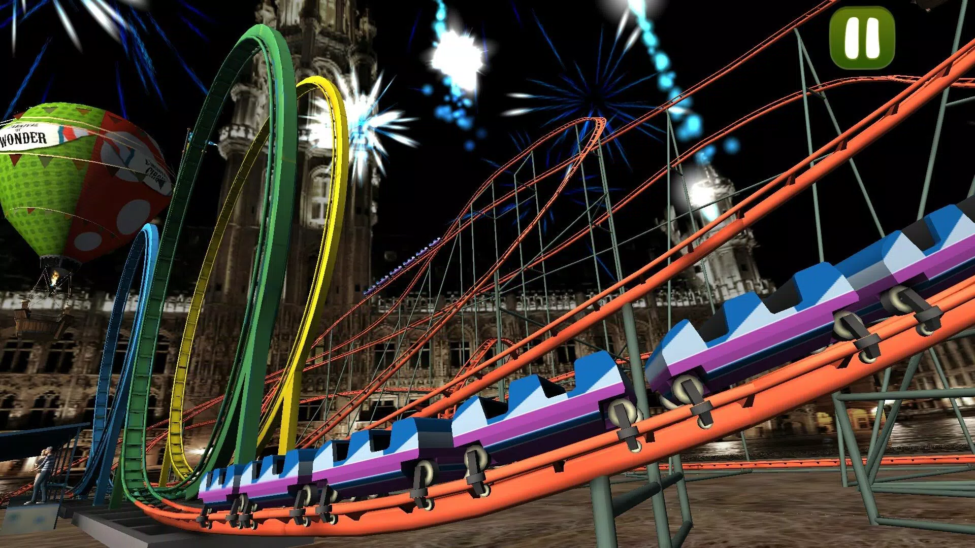 Roller Coaster Park: Fun Games 스크린샷 0