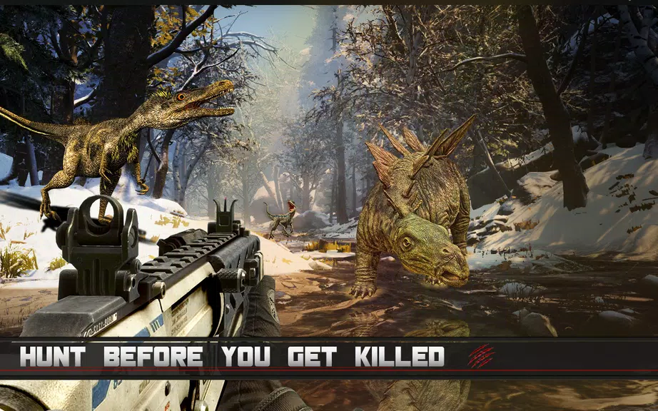 Jungle Dinosaur Hunting 3D 2 Captura de tela 2