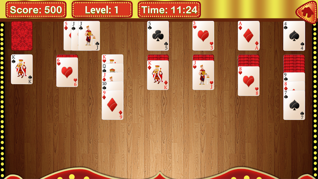 Solitaire Circus स्क्रीनशॉट 1