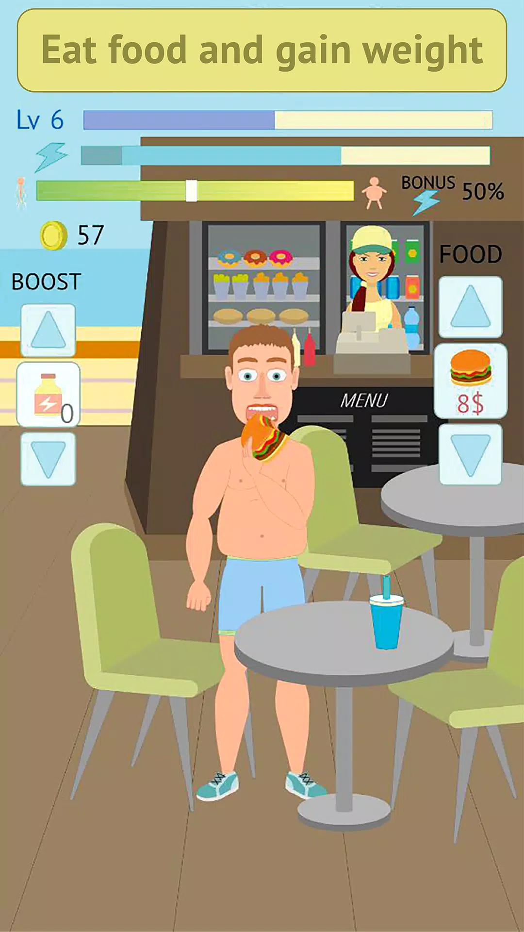 Eat and Run Clicker স্ক্রিনশট 0