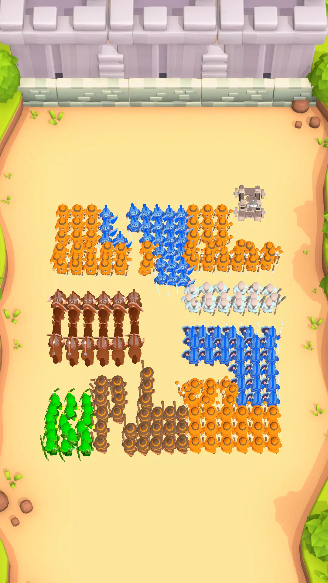 Merge Warrior Army Ekran Görüntüsü 2