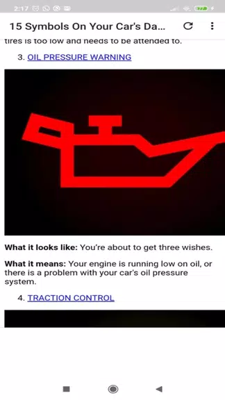 Car dashboard symbols应用截图第1张