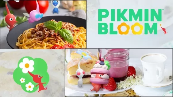 Pikmin Bloom onthult pasta en middagthee -decor