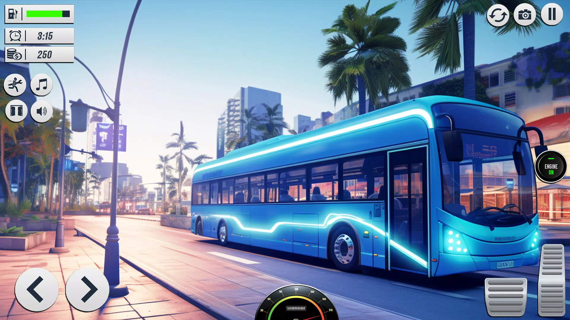 Highway Bus Driving Simulator Captura de tela 3