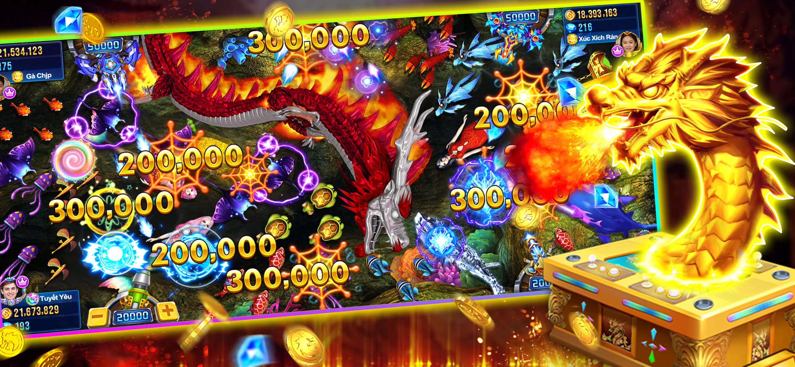 Dragon King:fish table games Captura de tela 3