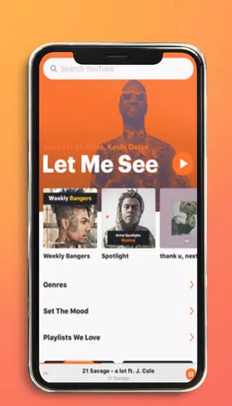 Musi Music Streaming Simple Overview Captura de pantalla 2