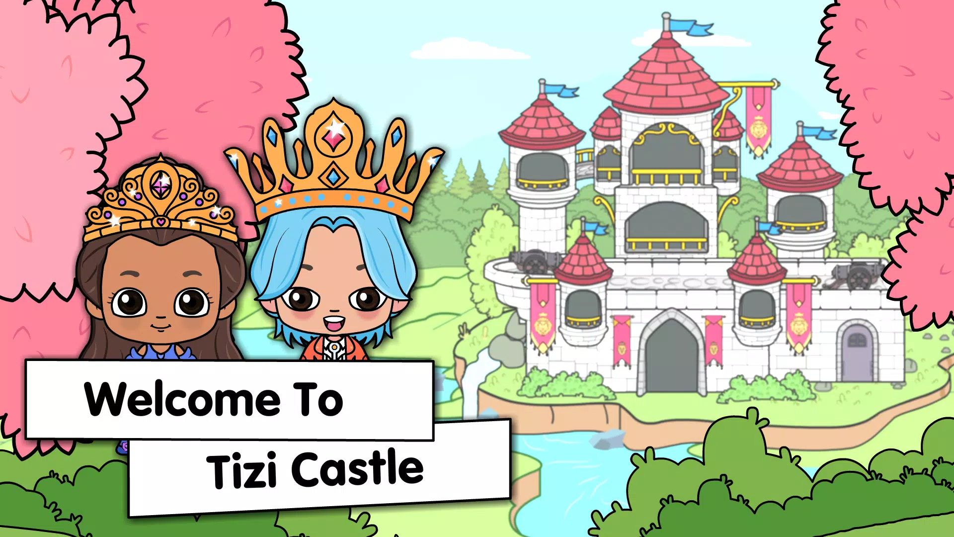 Tizi Town Princess Castle Game স্ক্রিনশট 0
