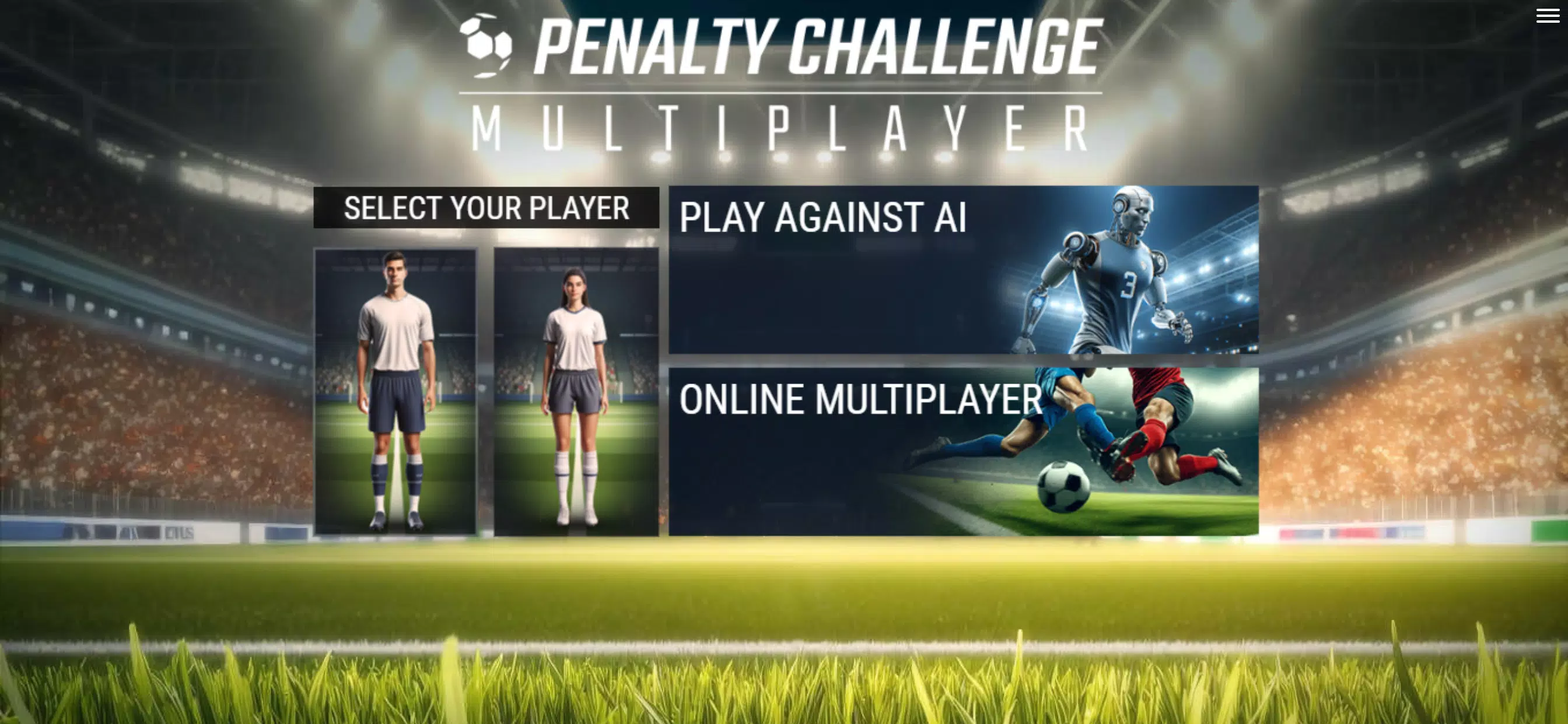 Penalty Challenge Multiplayer Schermafbeelding 0
