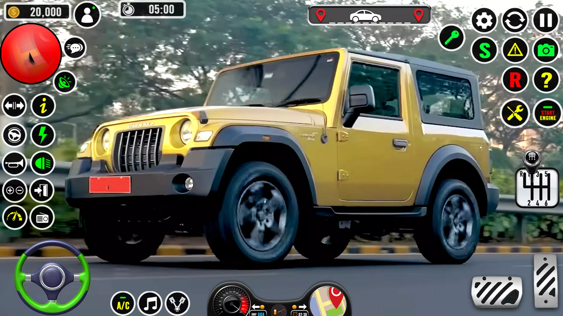Jeep Driving Game: SUV Jeep ဖန်သားပြင်ဓာတ်ပုံ 2