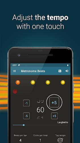 Metronome Beats ဖန်သားပြင်ဓာတ်ပုံ 2