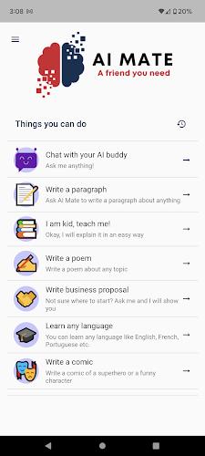 AI Mate - GPT chat স্ক্রিনশট 0