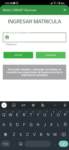 Móvil COBAEP Alumnos Capture d'écran 0