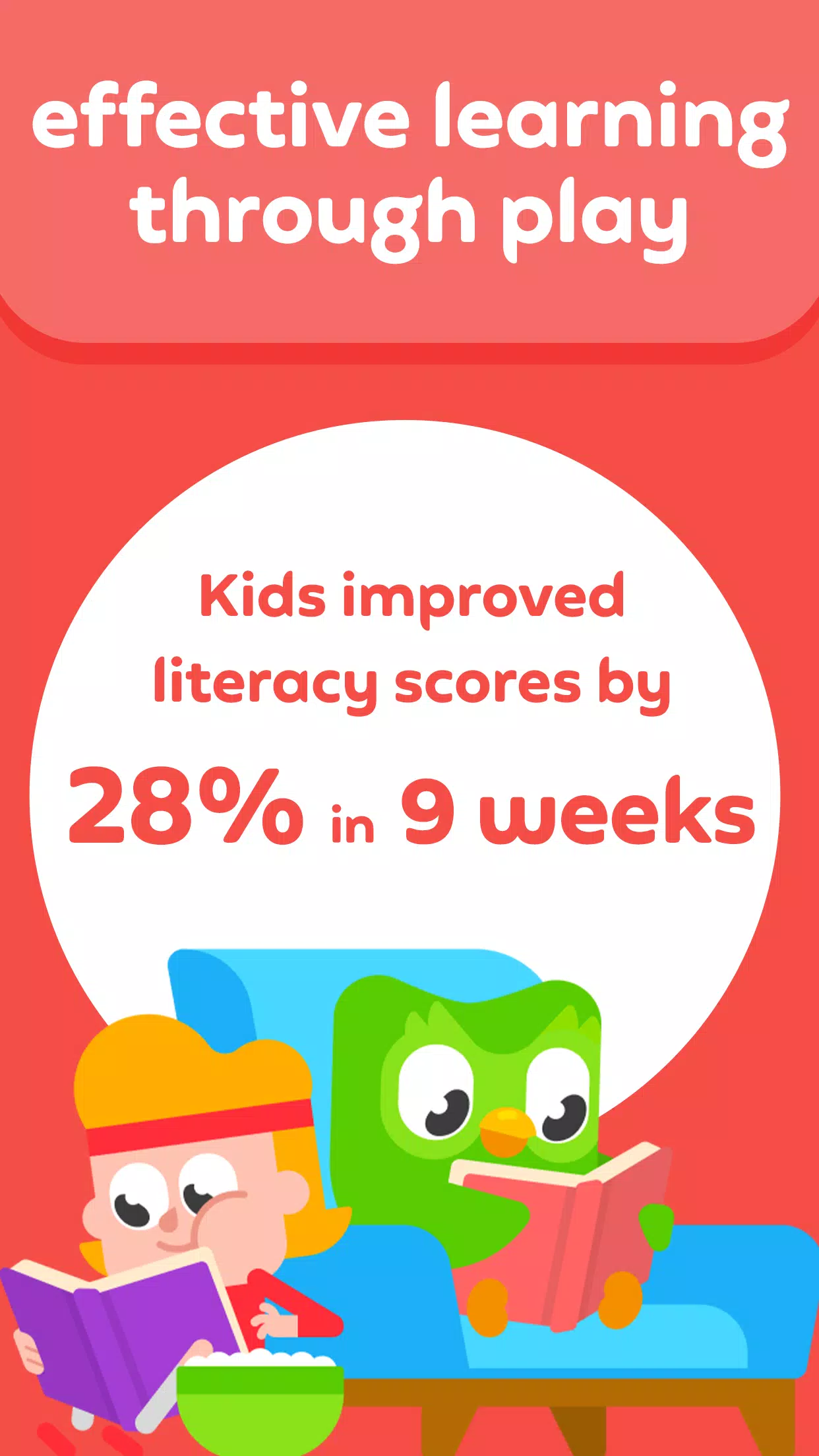 Learn to Read - Duolingo ABC Captura de tela 1