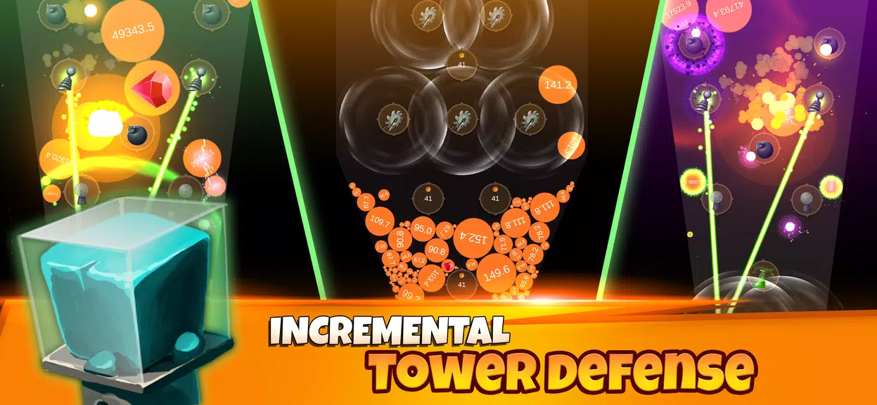 TowerBall: Idle Incremental TD ภาพหน้าจอ 0
