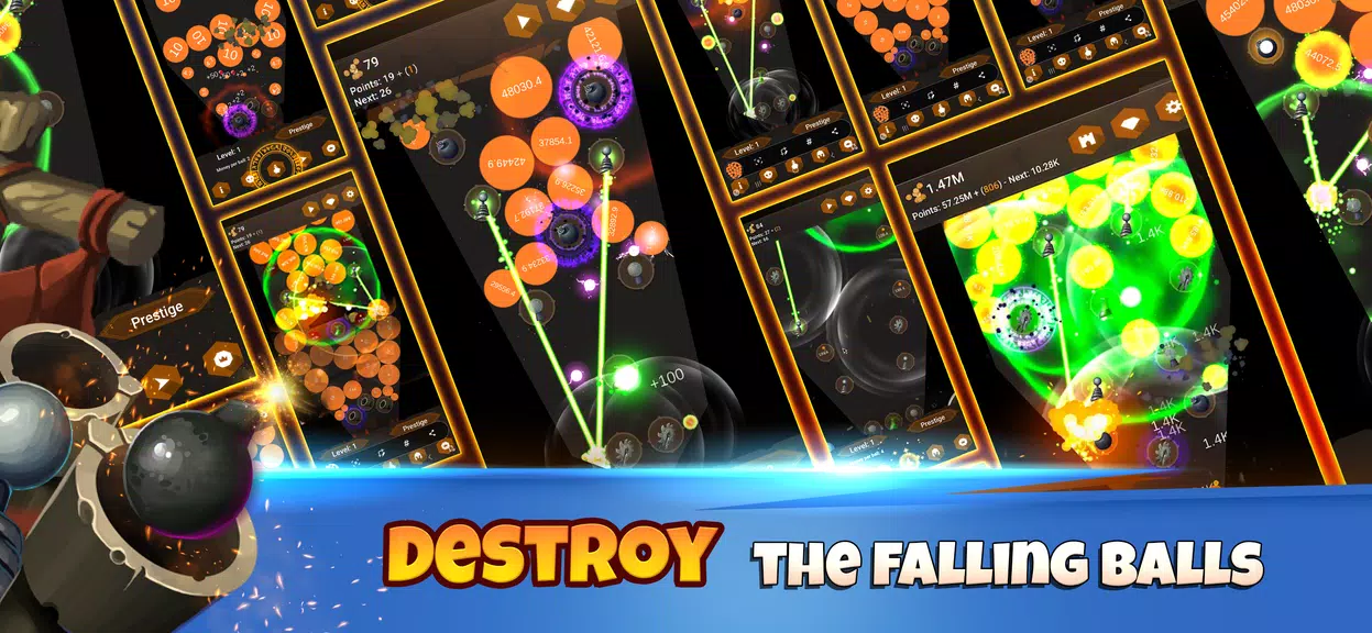 TowerBall: Idle Incremental TD ภาพหน้าจอ 2