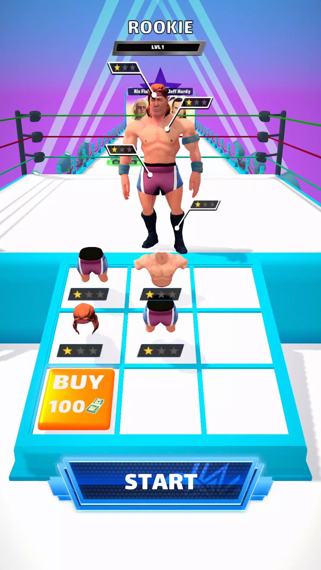 Wrestling Trivia Run Tangkapan skrin 2