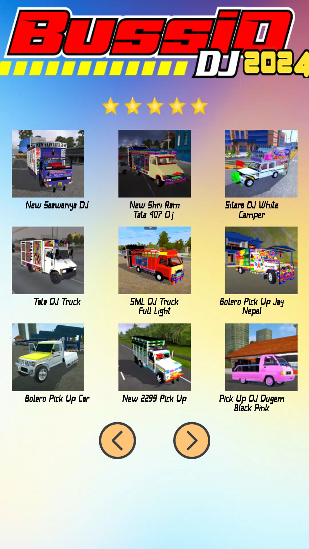 Mod Bussid DJ 2024 ภาพหน้าจอ 2