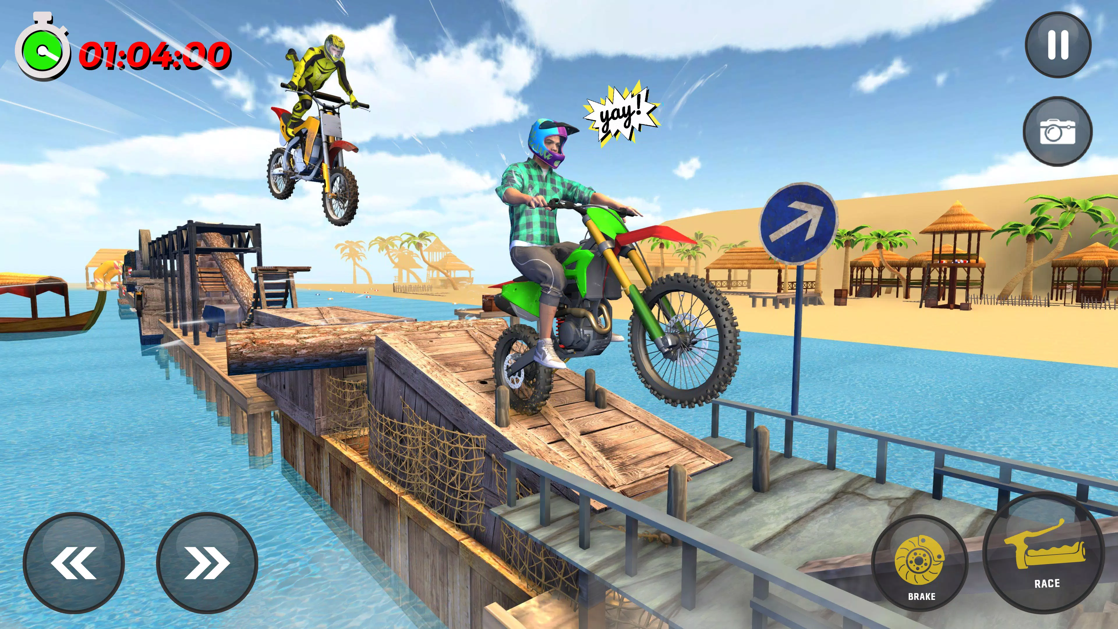 Real Moto Bike Games Racing 3d Zrzut ekranu 1