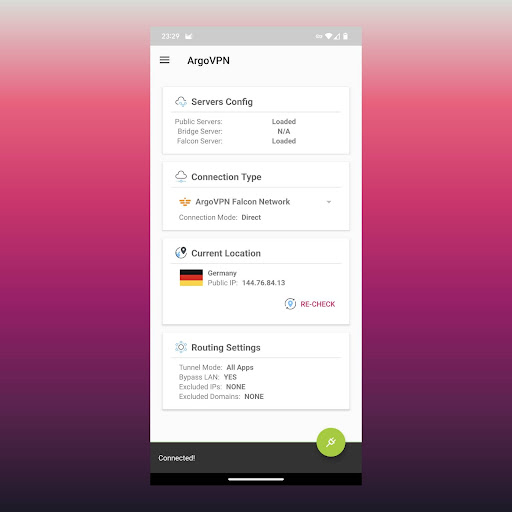 ArgoVPN Screenshot 0