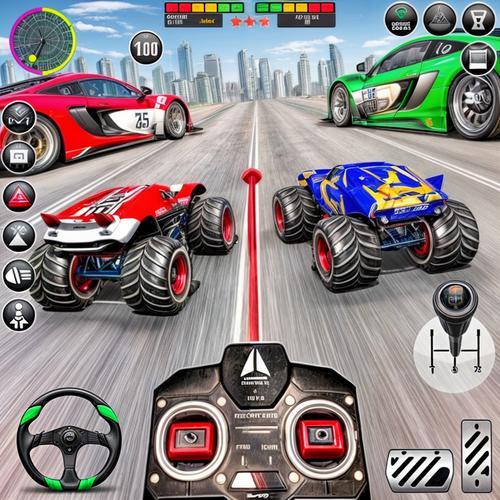 Toy Car Stunts GT Racing Games Ảnh chụp màn hình 2