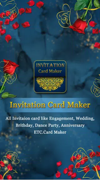 Invitation Card Maker - RSVP Скриншот 0