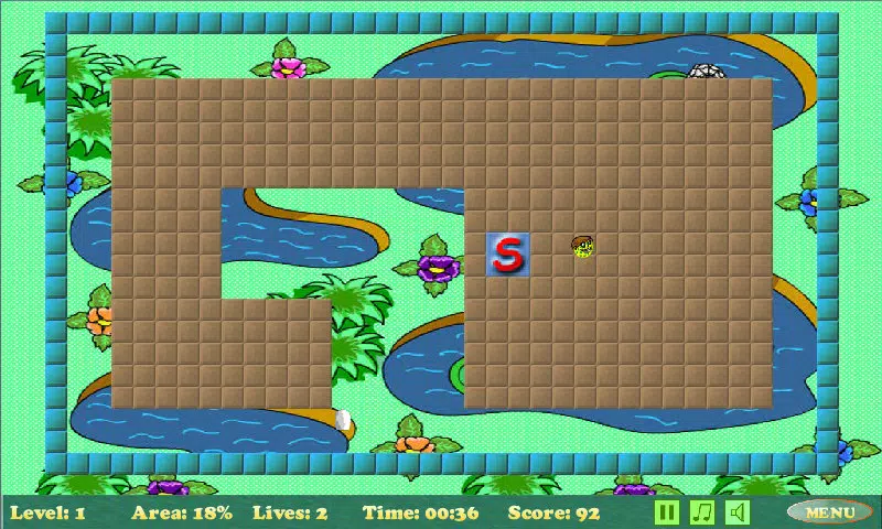 Xonix Captura de pantalla 1