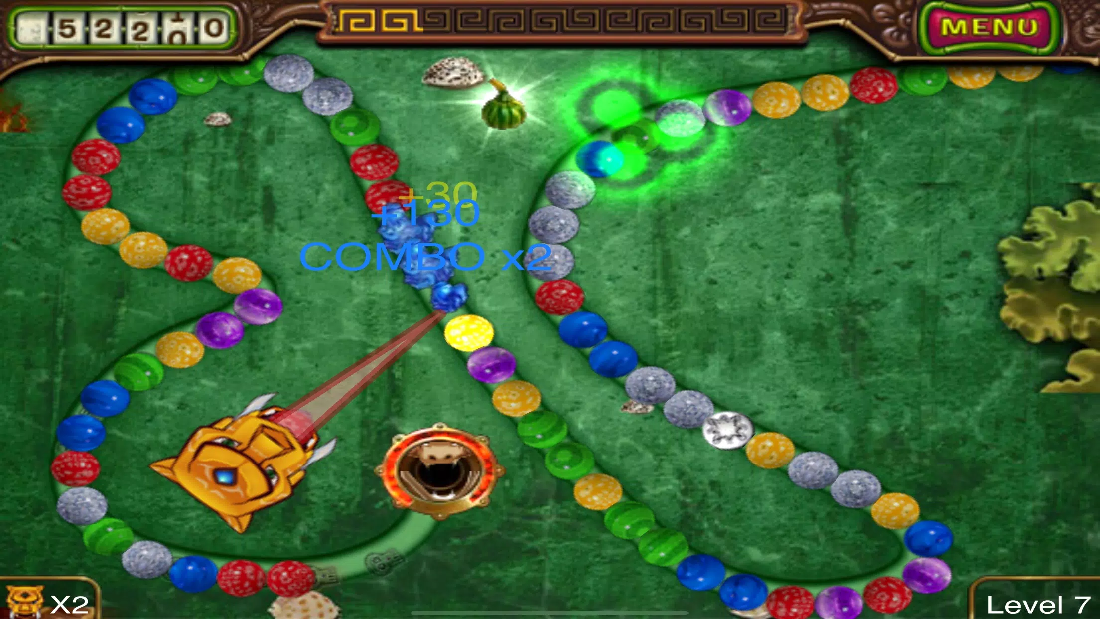 Zumba shooter vs snake Captura de tela 3