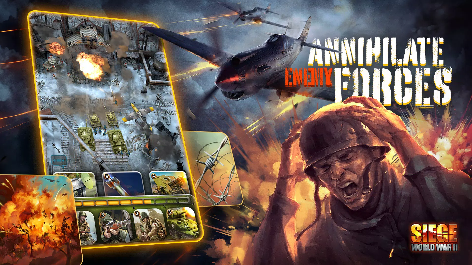 SIEGE: World War II Tangkapan skrin 3
