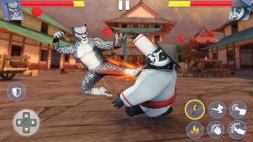 Kung Fu Animal: Fighting Games应用截图第2张