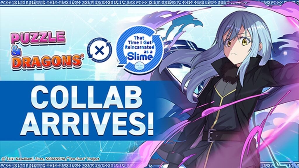 Free Rewards in Puzzle & Dragons x Slime Collab