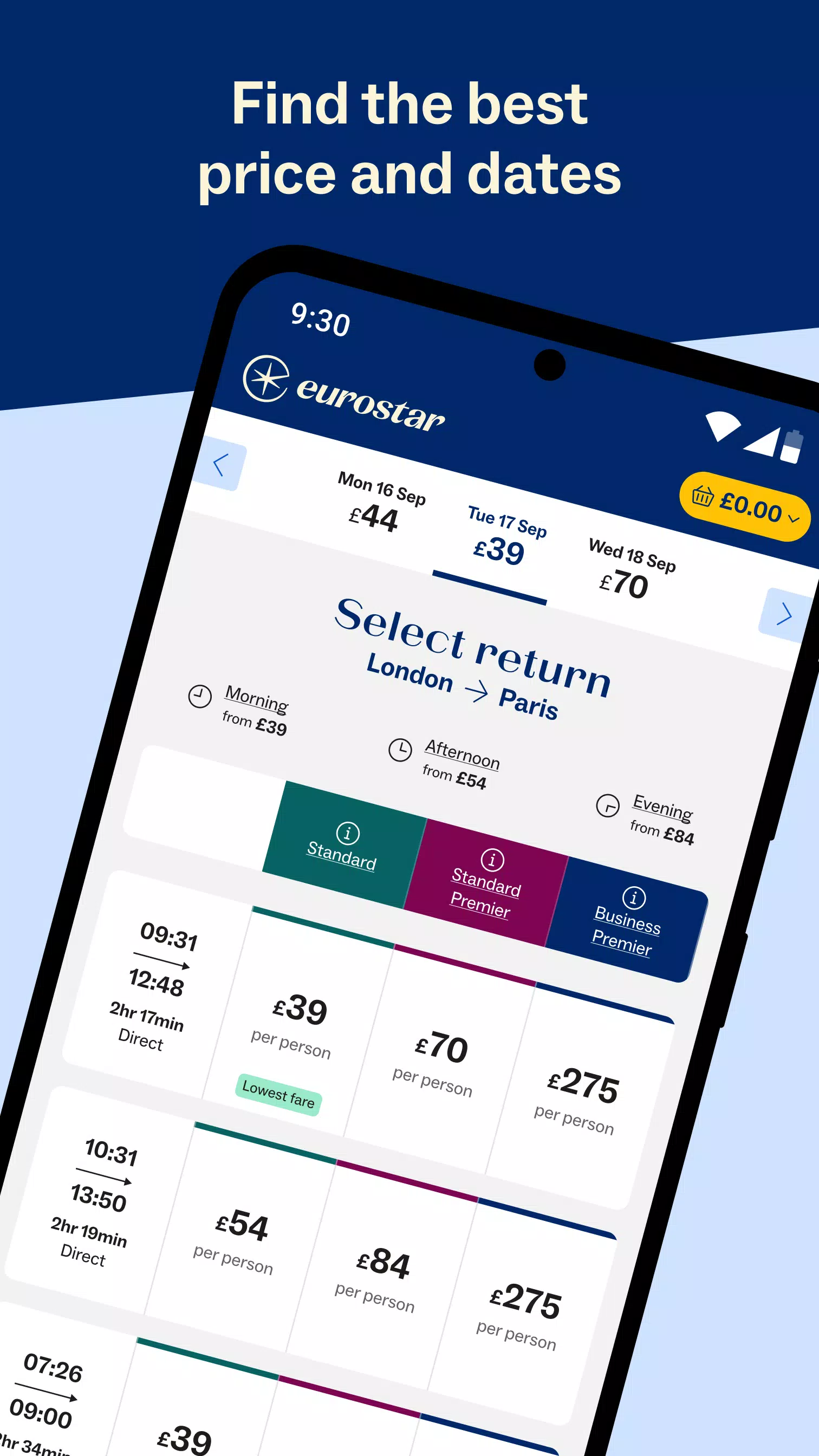Eurostar Trains スクリーンショット 3