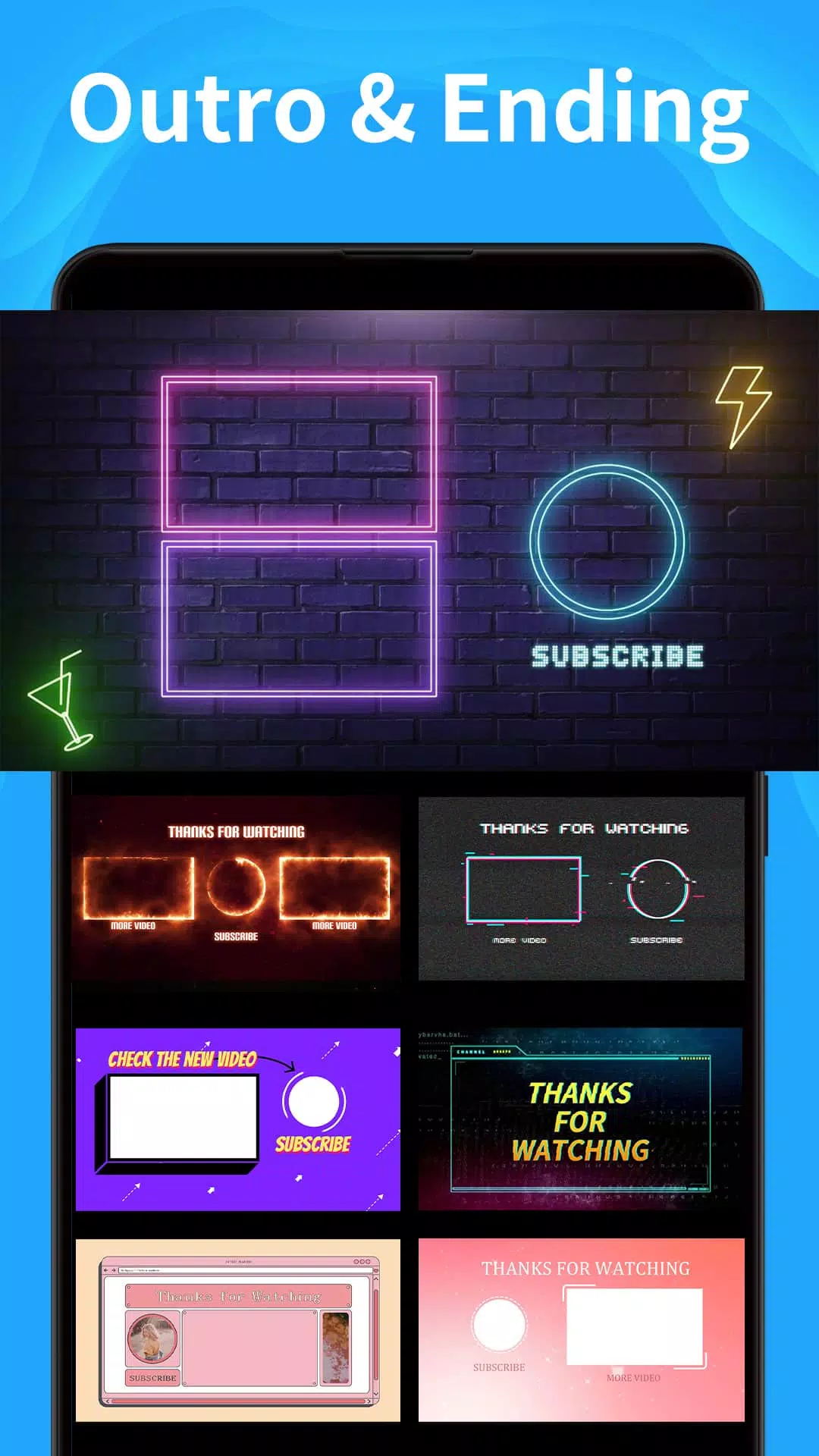 Intro Maker -video intro outro Capture d'écran 3