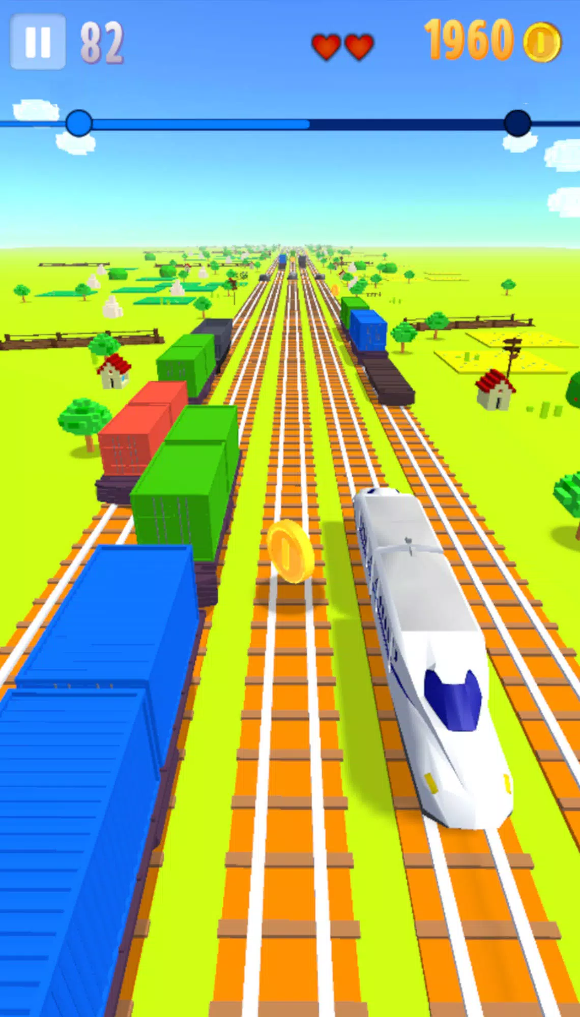 Super Train Run -Shinkansen- Captura de tela 3