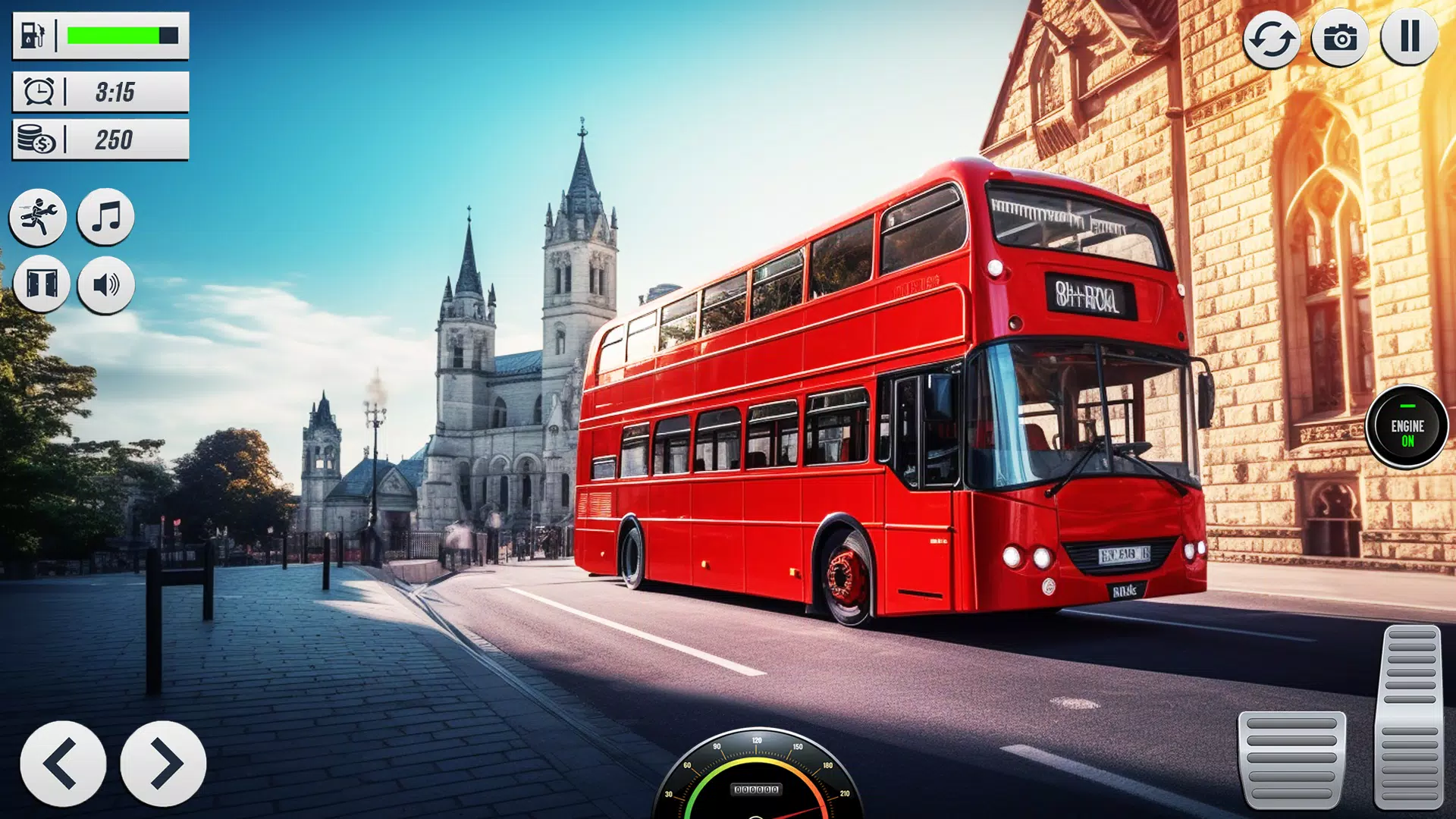 Highway Bus Driving Simulator Captura de tela 0