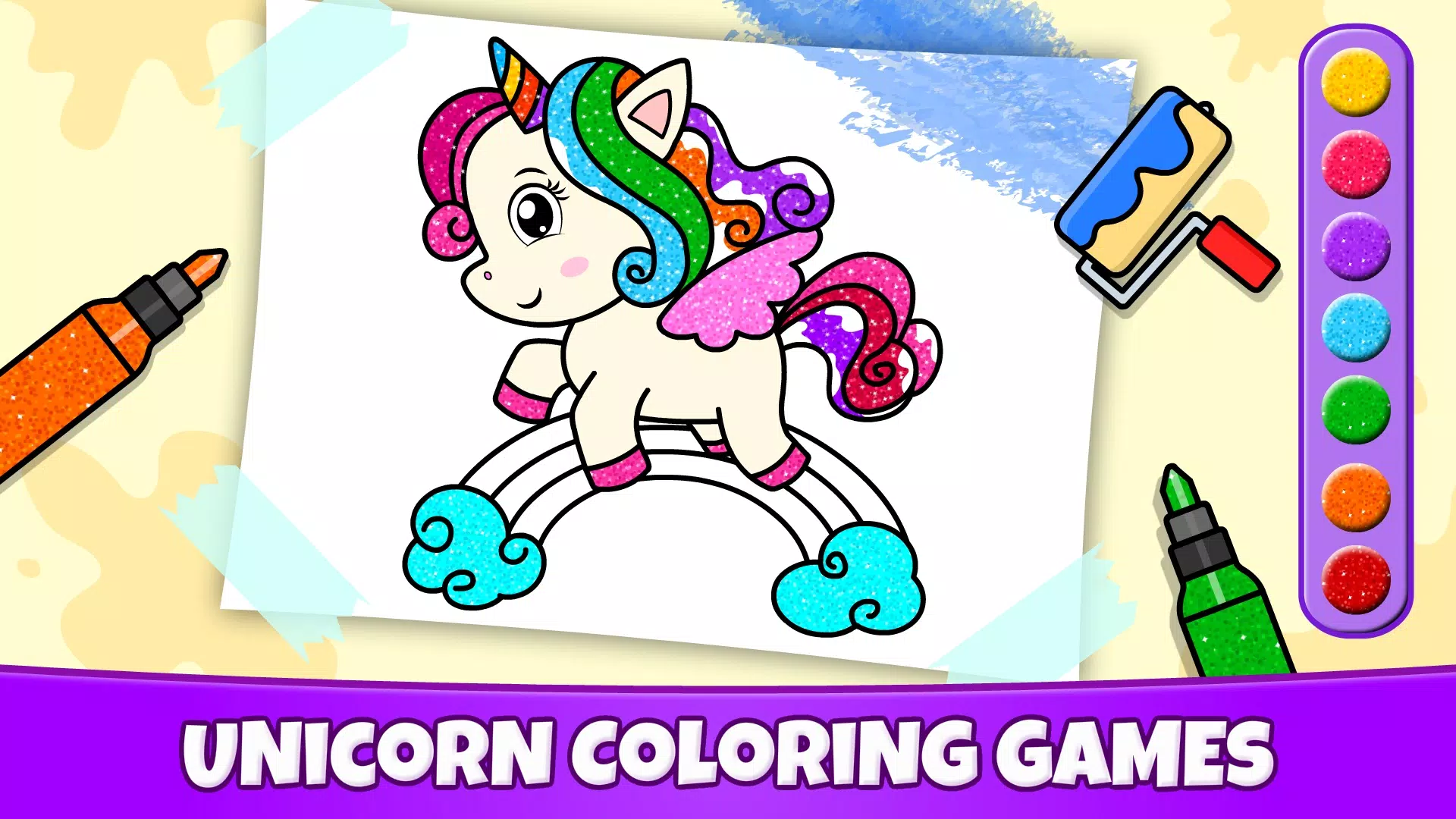 Unicorn Coloring应用截图第0张