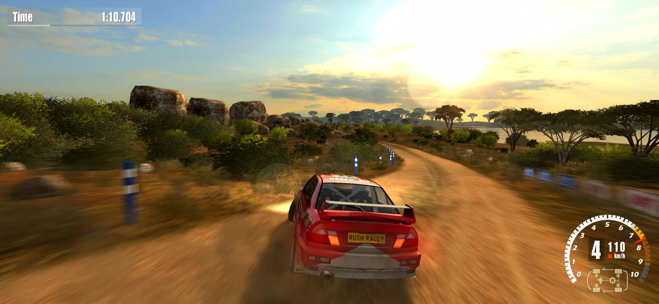 Rush Rally 3 Demo スクリーンショット 1